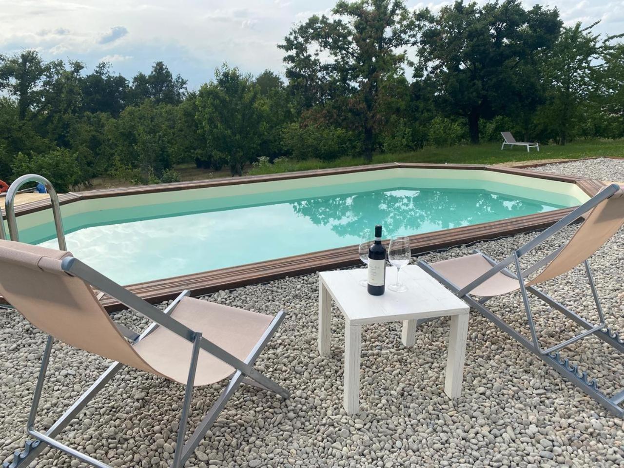 La Casa Di Roby-1 Appartamento La Morra Con Piscina Exterior foto